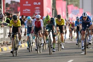 Stage 5 - UAE Tour: Olav Kooij wins tight sprint finish on stage 5