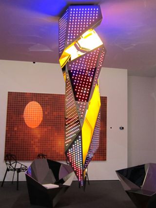 Daniel Libeskind's sculpture, entitled 'eL'