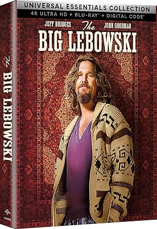 The Blu-Ray packaging for The Big Lebowski in 4K