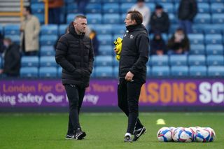 Wayne Rooney secured his first win in interim charge of Derby at Millwall