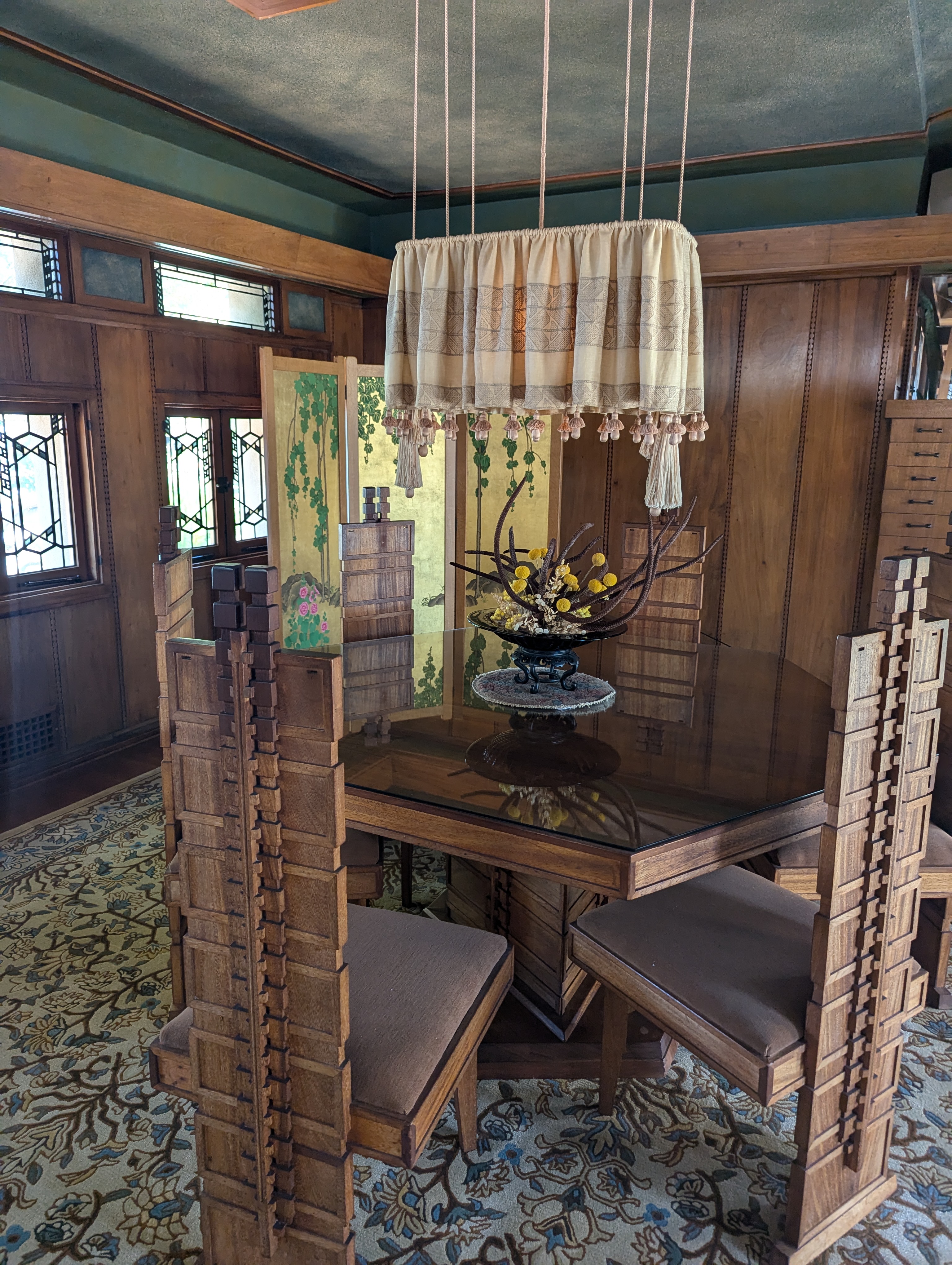Courtesy of Cultural Affairs Department/ Hollyhock House/ Frank Lloyd Wright