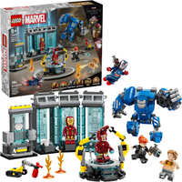 Lego Marvel Iron Man’s Laboratory Hall of Armor