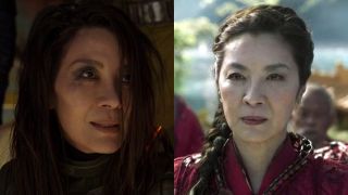 Michelle Yeoh in Guardians of the Galaxy Vol. 2 and Shang-Chi