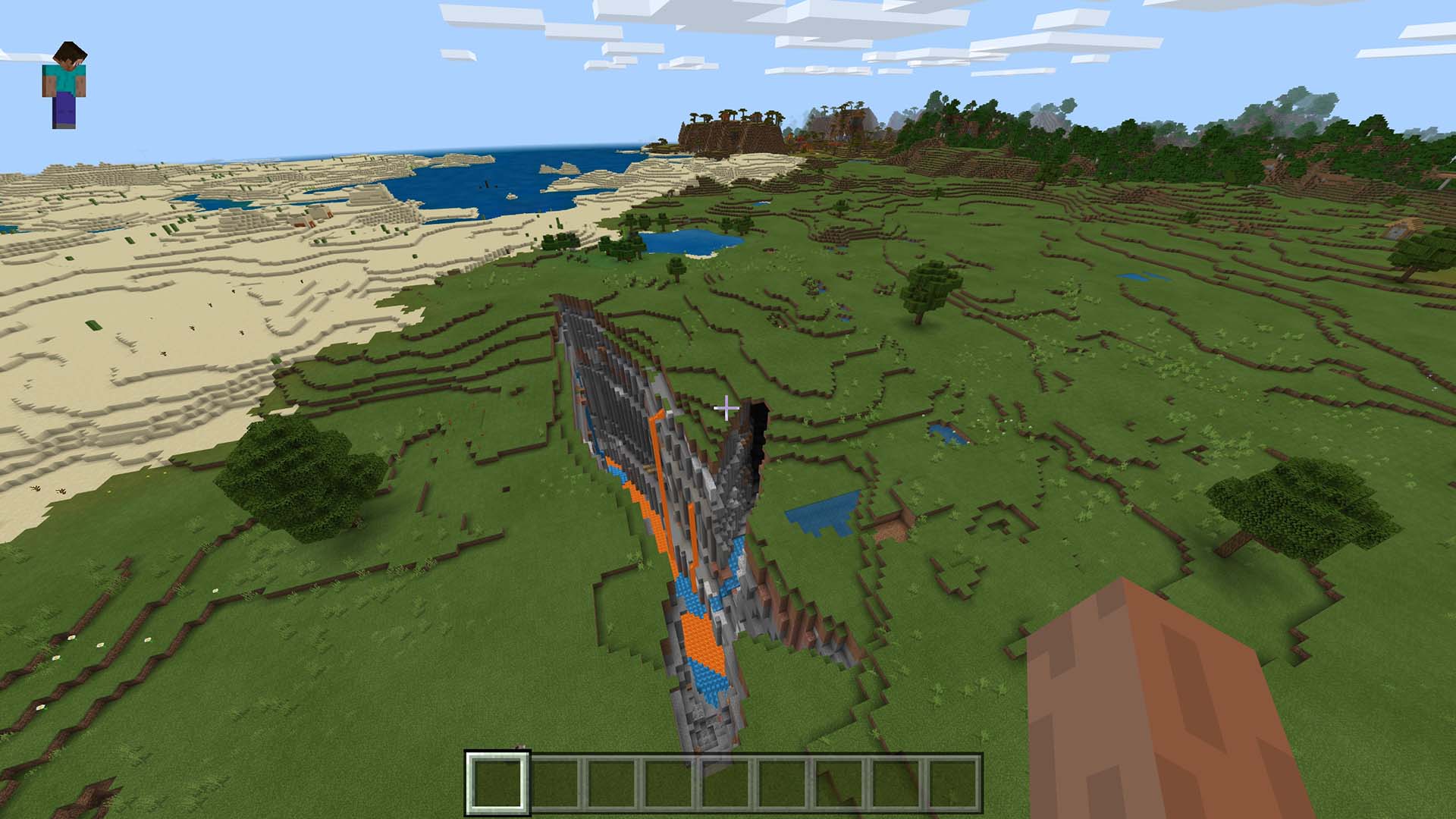 Minecraft seed example