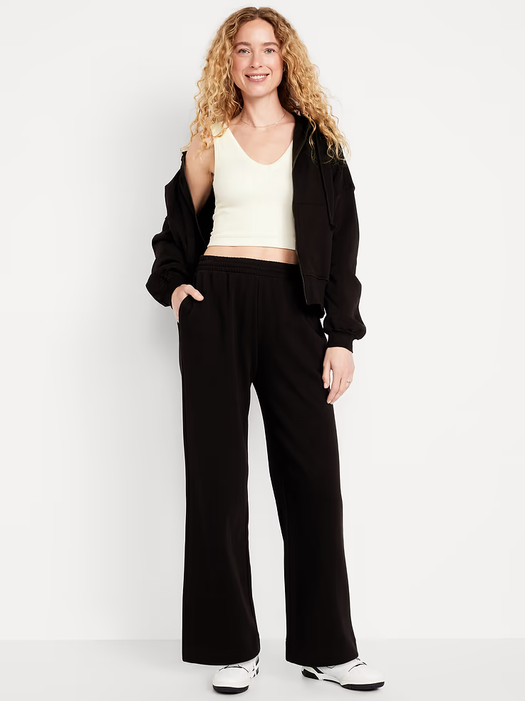Extra High-Waisted Socomfy Wide-Leg Sweatpants