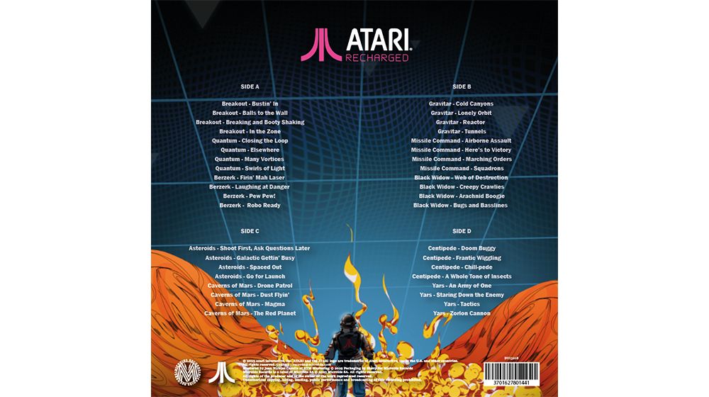 Microids Records Atari soundtrack vinyl