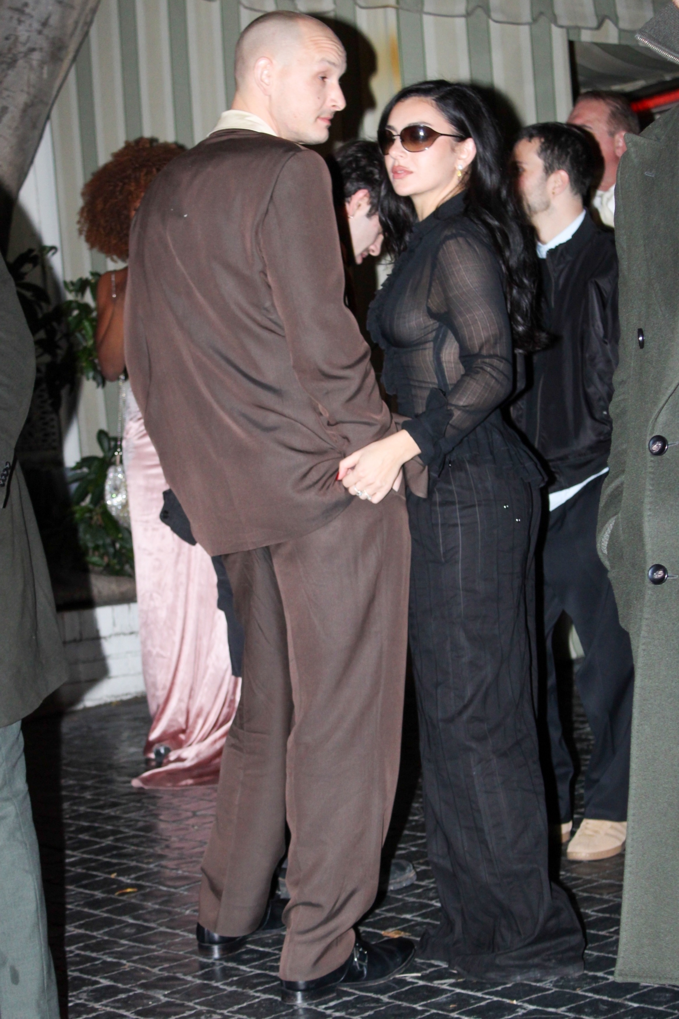 Charli xcx at the 2026 Golden Globes after party