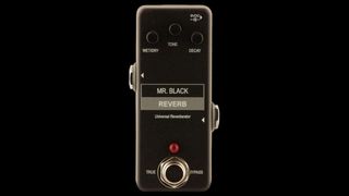Mr Black Mini Reverb pedal