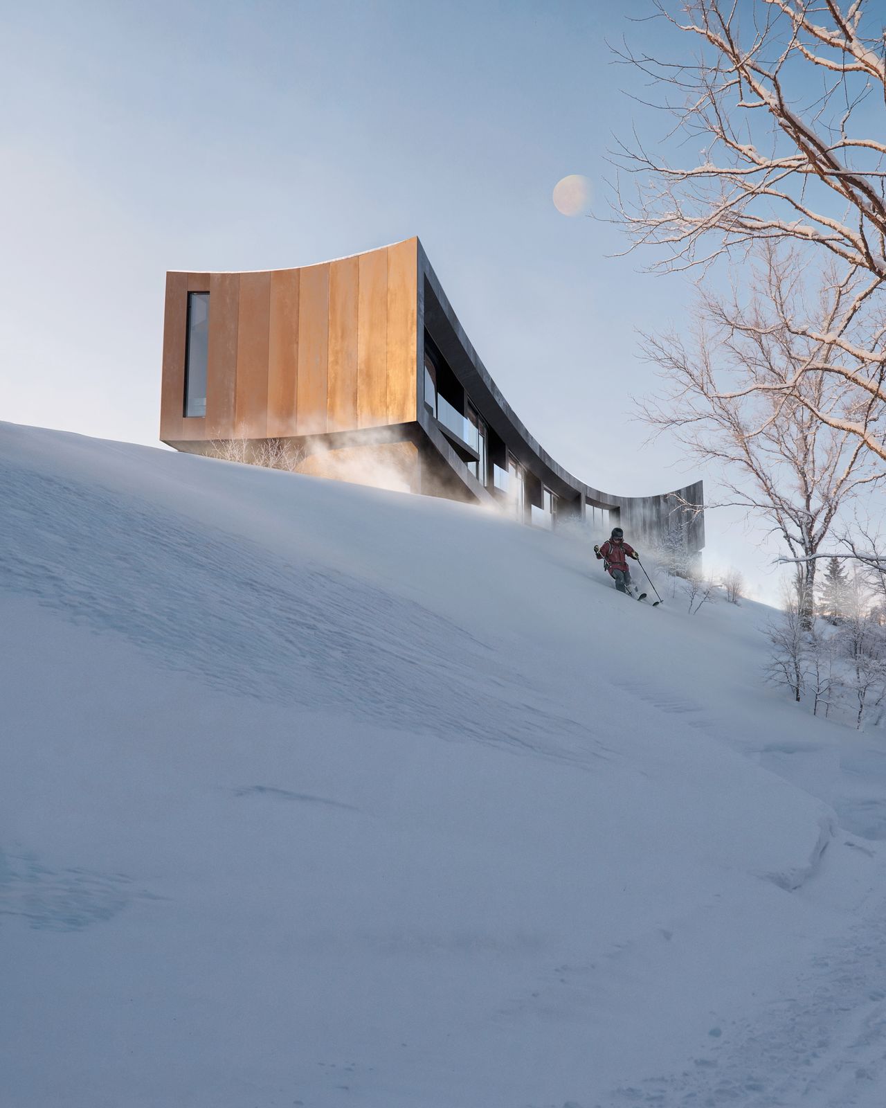 Images of the NOTAHOTEL project in Rusutsu