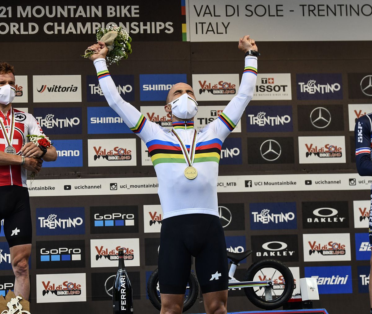Nino Schurter at UCI Mountain Bike World Championships 2021