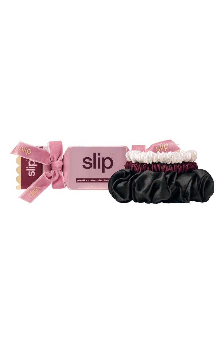 Pure Silk Scrunchie Cracker 3-Piece Set (nordstrom Exclusive) $34 Value