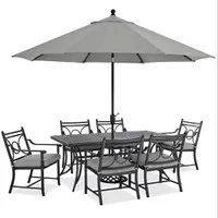 Agio, Wythburn Outdoor 7-Piece Dining Set: was $4,427 now $2,199