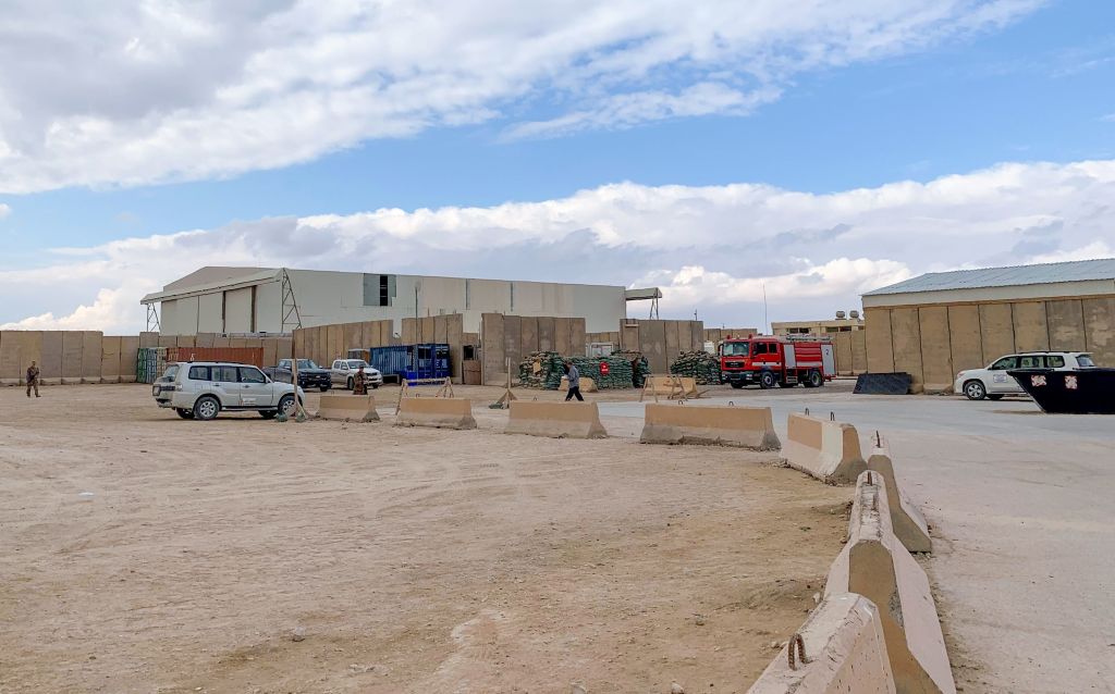 Ain al-Asad airbase in Iraq.
