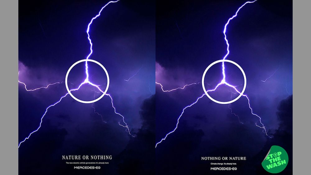 Mercedes Nothing or Nature campaign