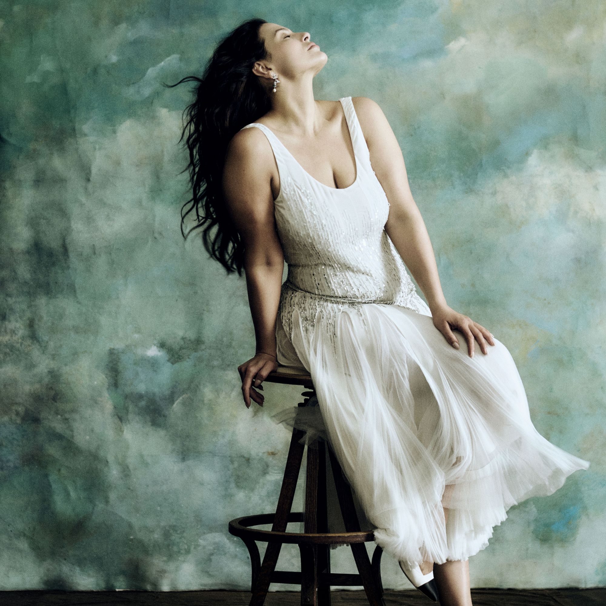 Ashley Graham poses for Marie Claire's newest cover story