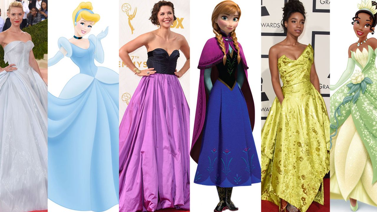 celebs as disney princesses