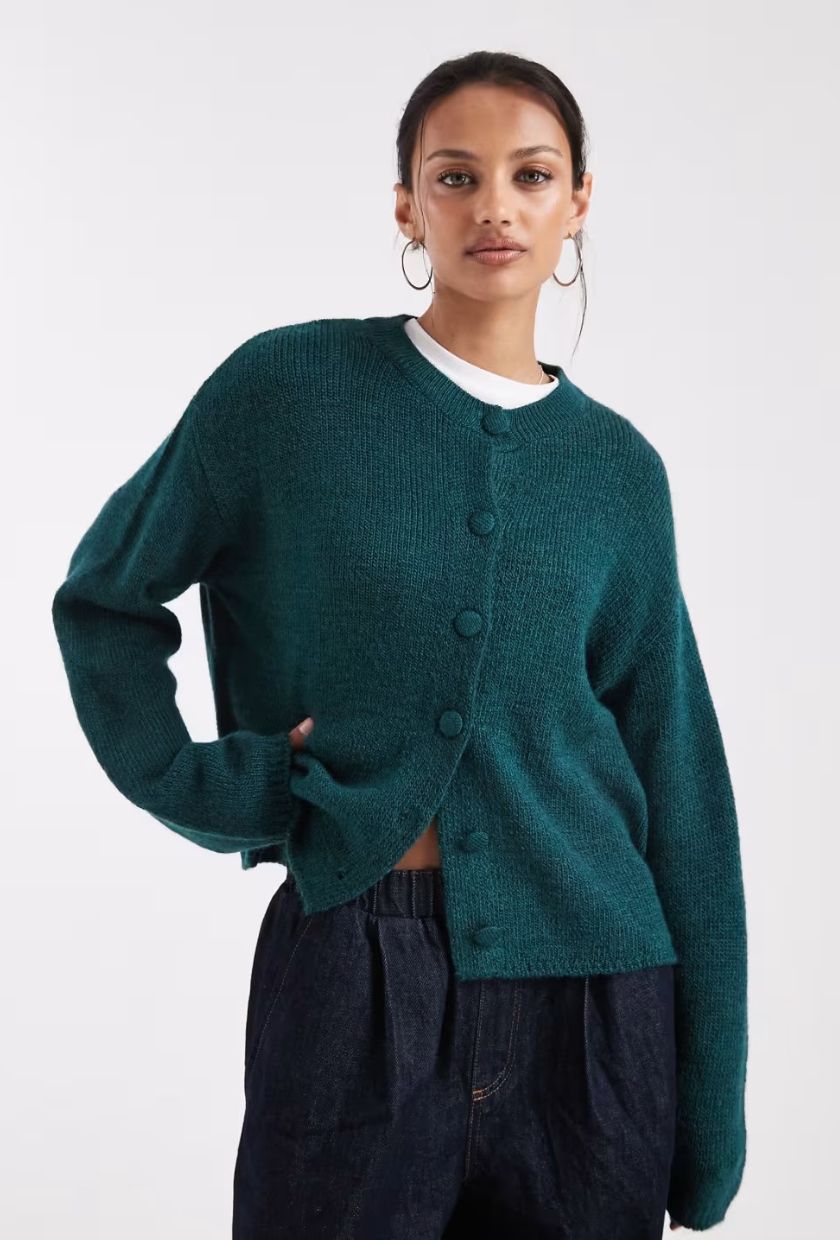 ASOS DESIGN, Boxy Cardigan