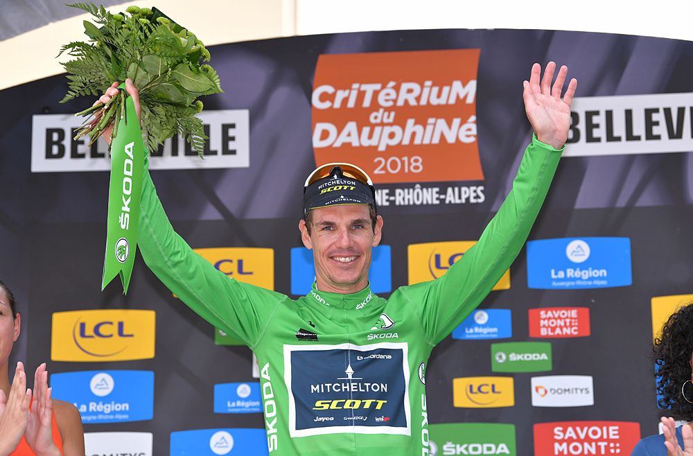 Daryl Impey (Mitchelton-Scott) also leads the points classification at Criterium du Dauphine
