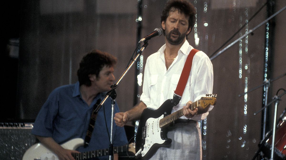 “Cool with a capital C”: Eric Clapton’s Marshall JCM800 that rocked 1.5 billion people at Live Aid is up for sale