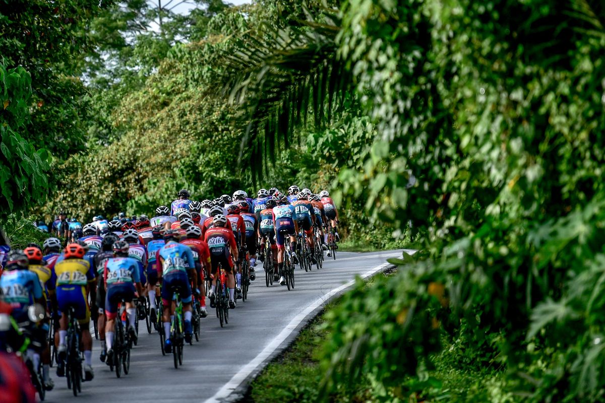 Stage 4 of Le Tour de Langkawi 2022 from Sabak Bernam to Meru Raya