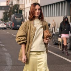 Milan Fashion Week street style.