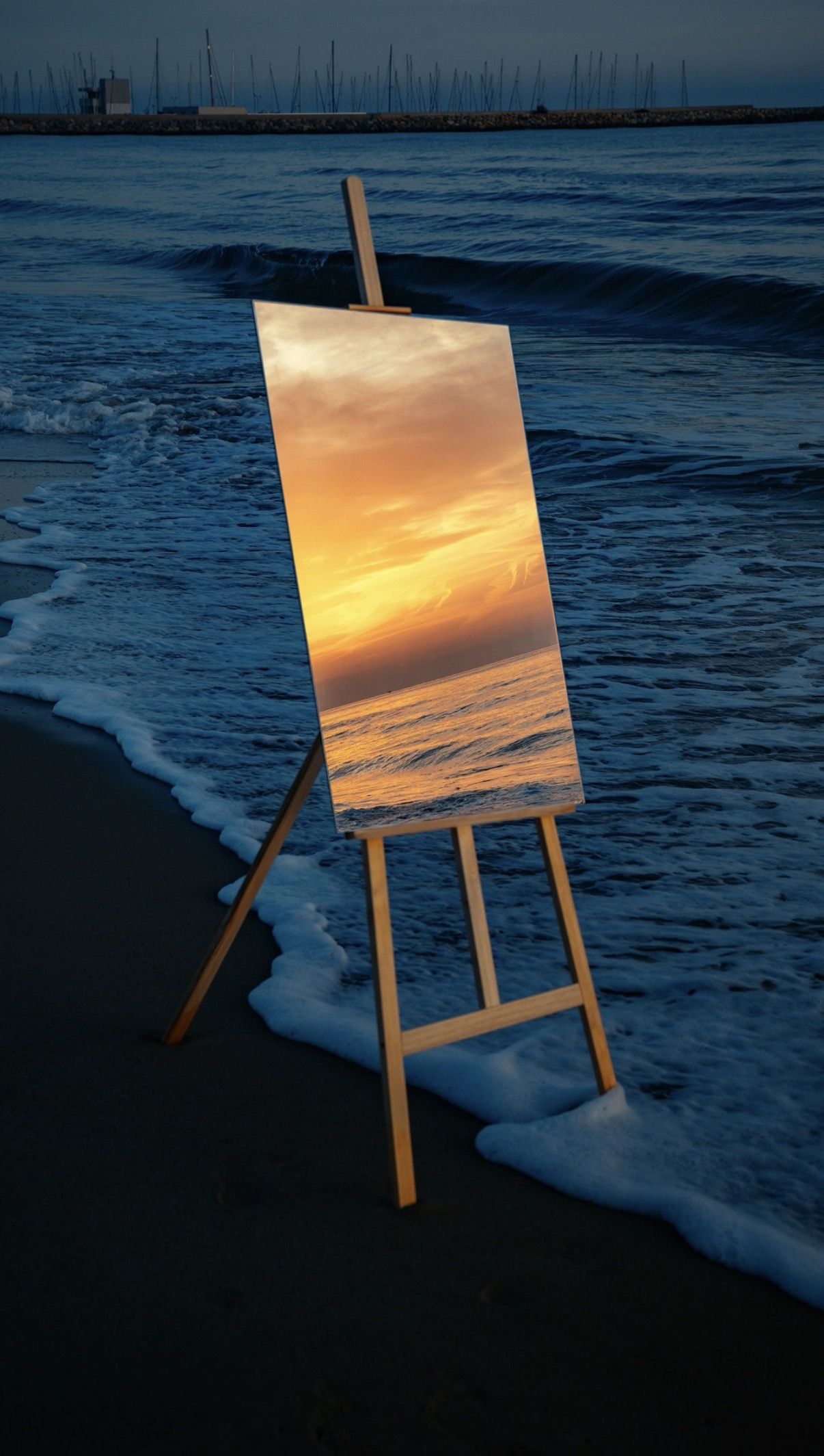 A photo created with in-camera visual effects from Jordi Koaltic