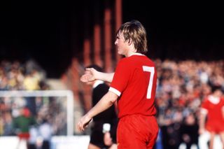 Kenny Dalglish playing for Liverpool in 1978