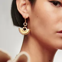 Zenyu Chandelier Hoop Earrings: £139 £97.25 | Missoma