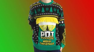 A Pot Noodle Christmas jumper