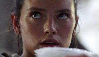 daisy ridley rey star wars the force awakens close up