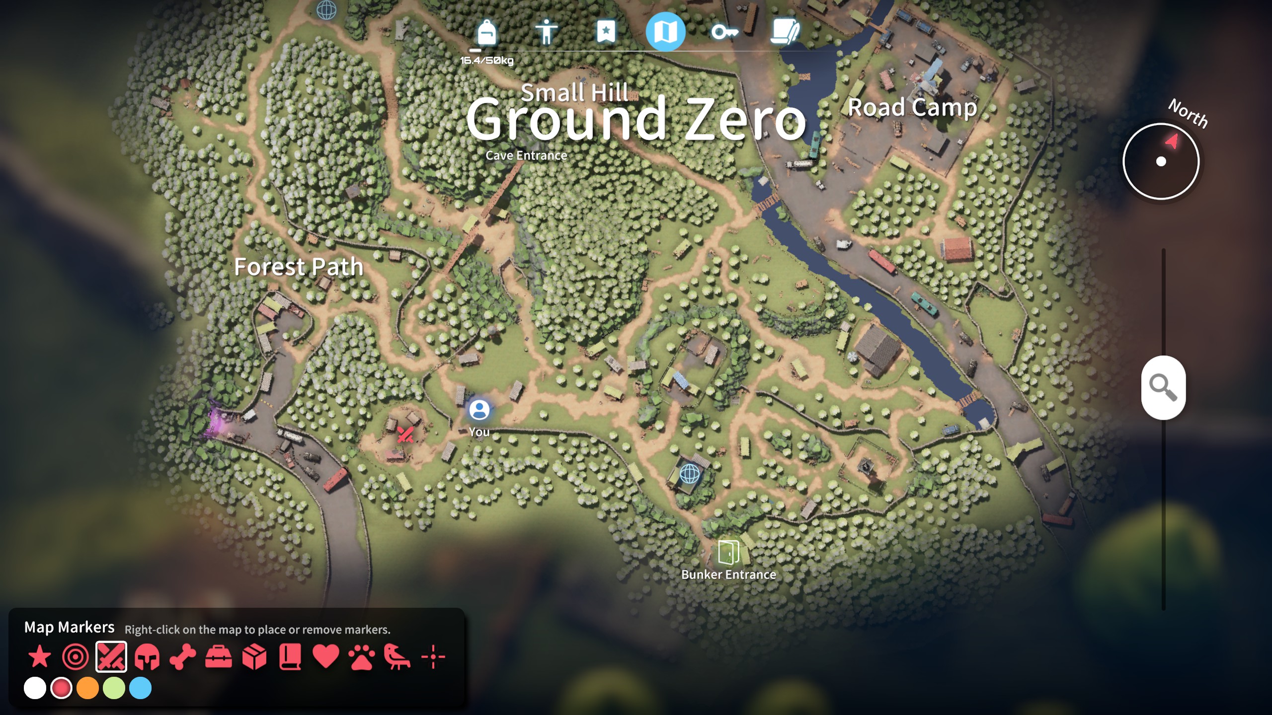 Escape From Duckov Rampaging Scavenger location on the Ground Zero map.