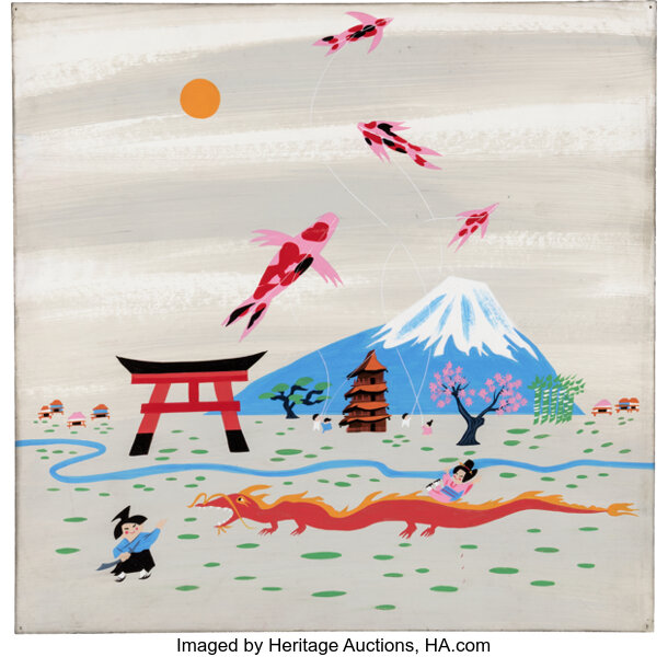 Disney concept art from It&amp;rsquo;s a Small World