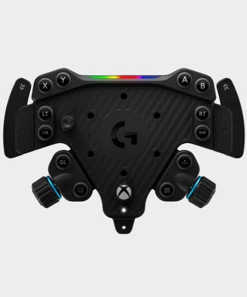 The Logi G RS Wheel Hub on a plain background