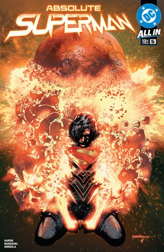 The cover for Absolute Superman #5.