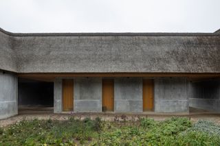 Danish farmhouse exterior detail