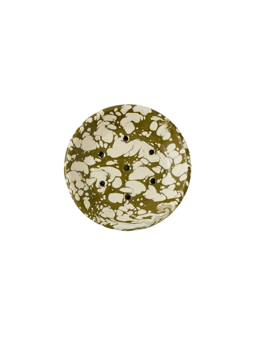 Splatter Enamel Soap Dish