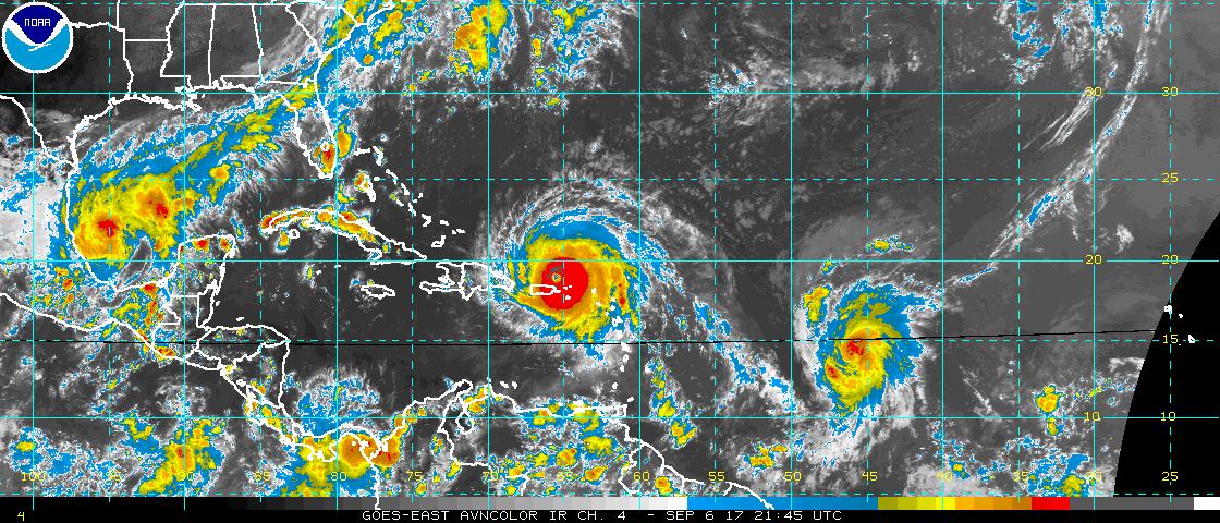 3 Hurricanes Are Roiling The Atlantic At Once 