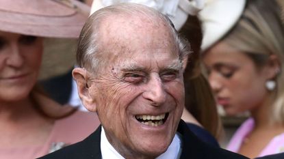 prince philip laughing