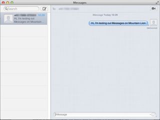 Apple Mac OS X Mountain Lion - Messages