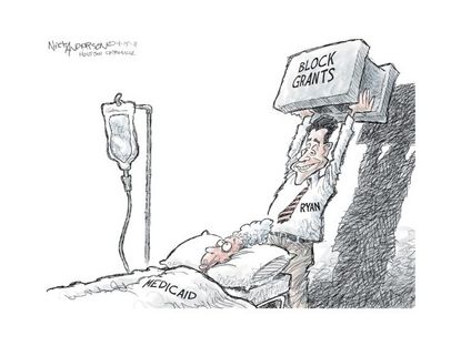 Paul Ryan takes out Medicaid
