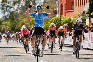 Redlands Bicycle Classic: Ella Sabo and Jim Brown sprint to victory on stage 4 in traditional downtown criterium