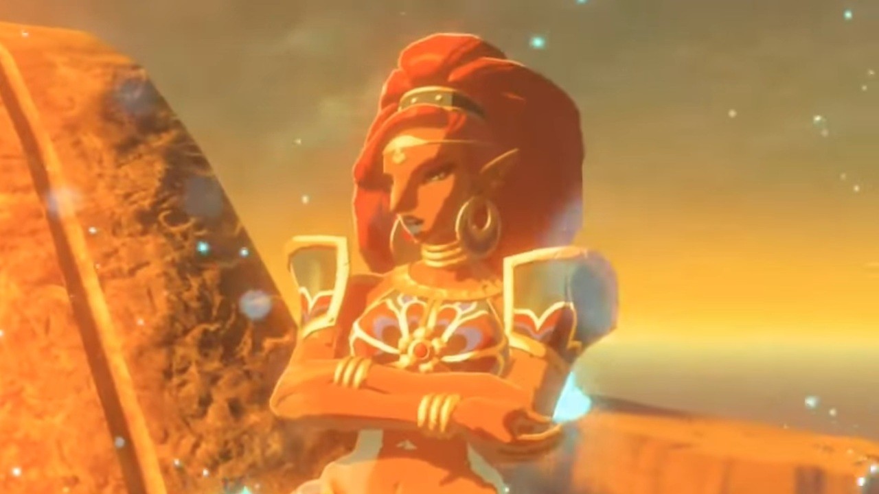 The Gerudo Champion, Urbosa, in The Legend of Zelda: Breath of the Wild