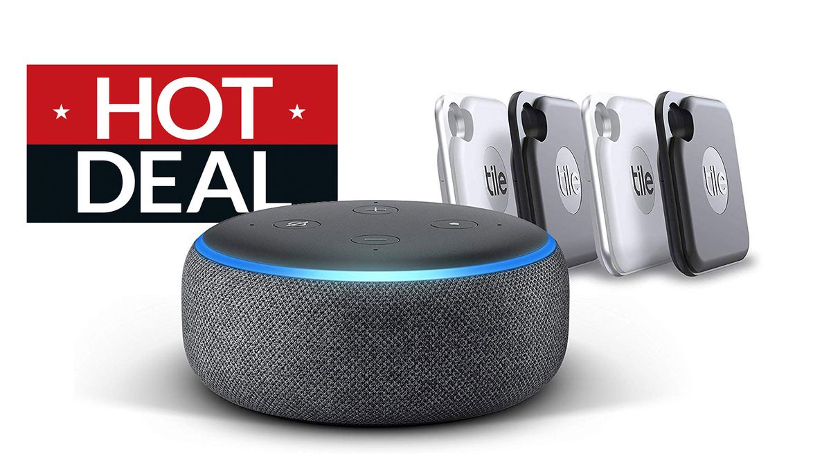 These Tile Bluetooth trackers with FREE Amazon Echo Dot are the easiest