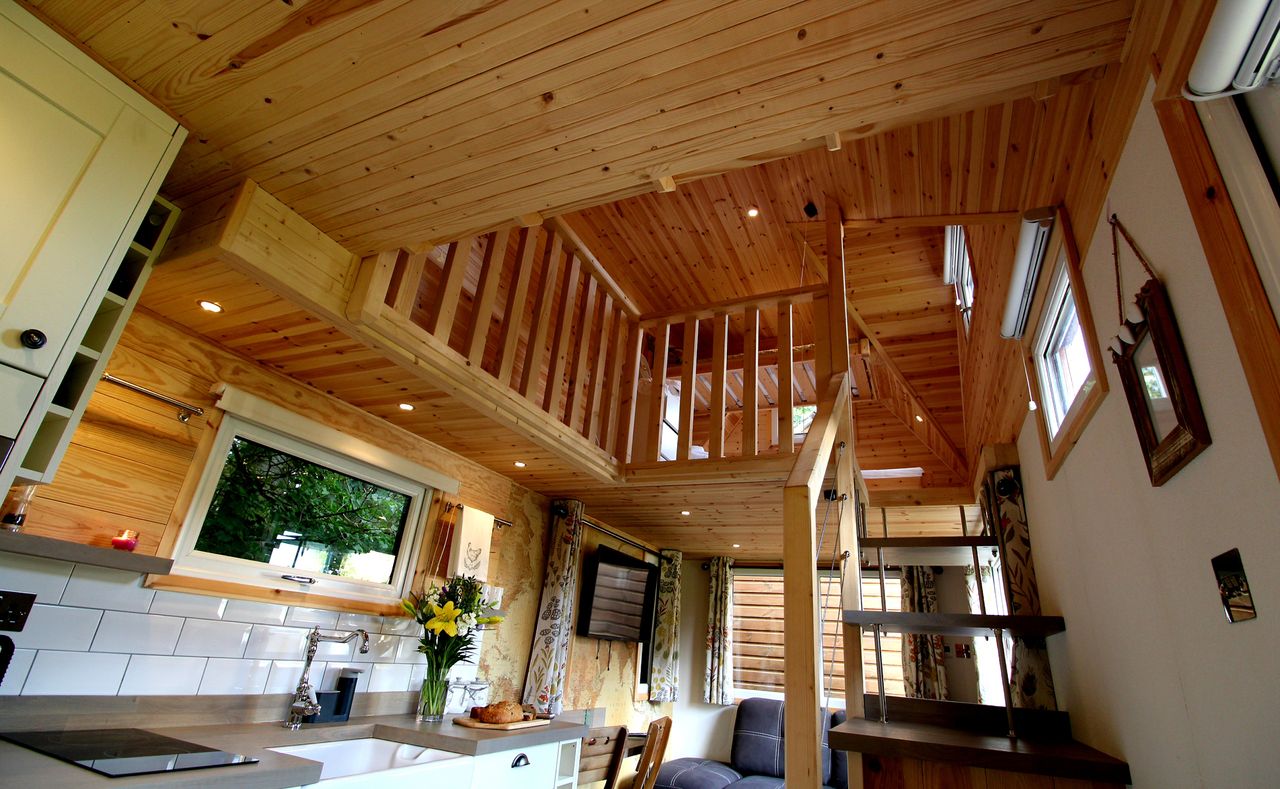 interior of a tiny house
