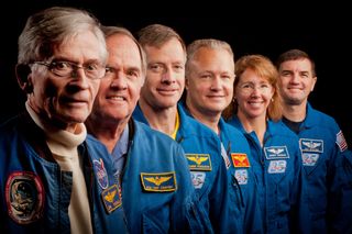 STS 1 and STS-135 Crew Members 5
