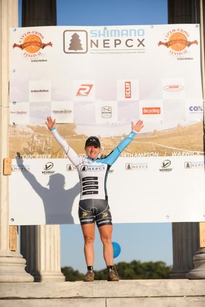 Van Gilder in the Shimano Series leader