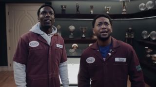 Tosin Cole and Jacob Latimore in House Party