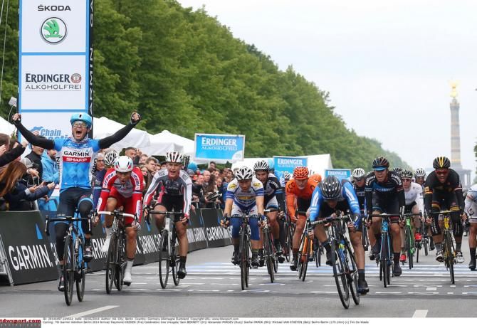Raymond Kreder (Garmin-Sharp) takes the win
