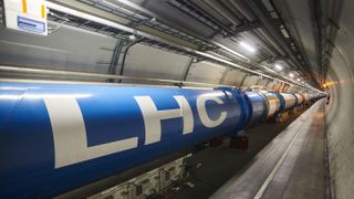 The Large Hadron Collider restarted after a three-year shutdown on April 22, 2022.