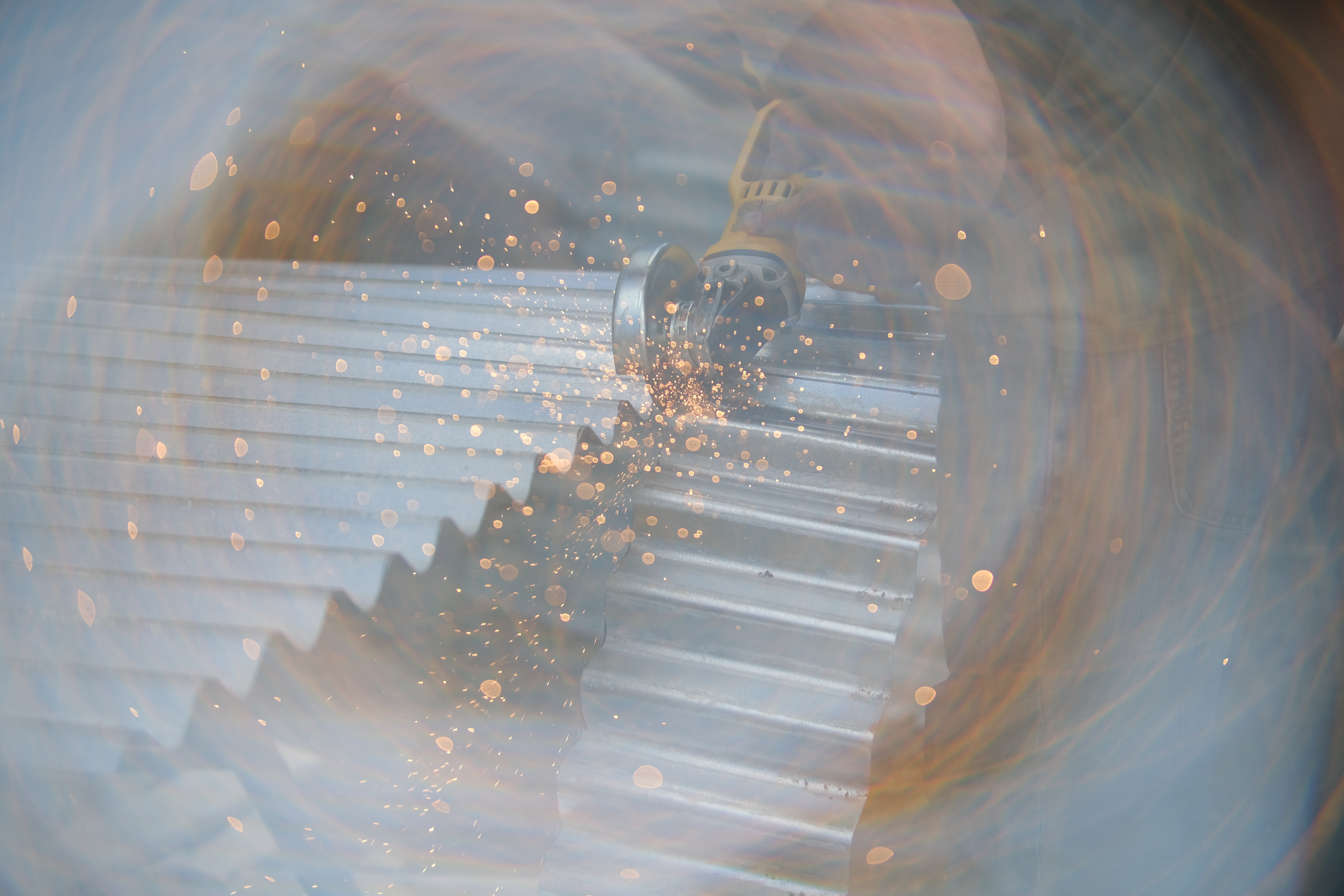 A sample image taken with the PolarPro Warp filter